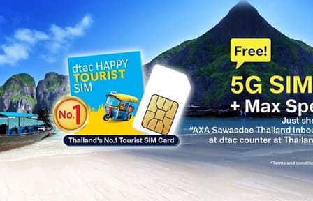 Phuket: Tourist Sim Card with Mobile Data Plan