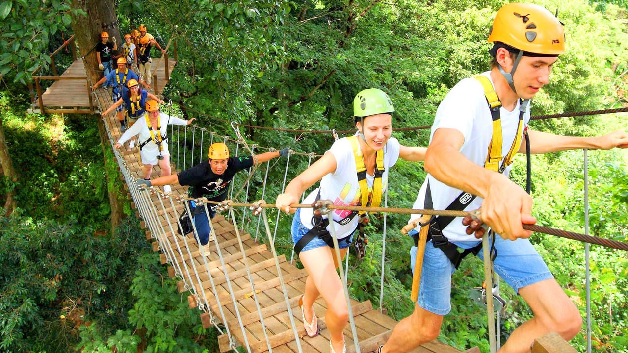 Flying Hanuman Ziplining Experience 10