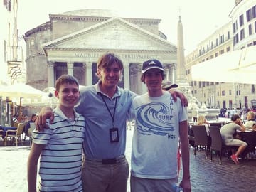 Stopping at the Pantheon