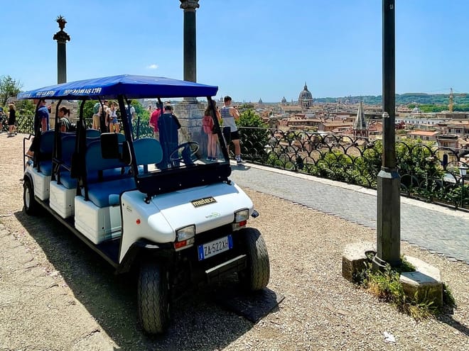 Golf Cart Tour Rome City Center – Private & Customizable Experience