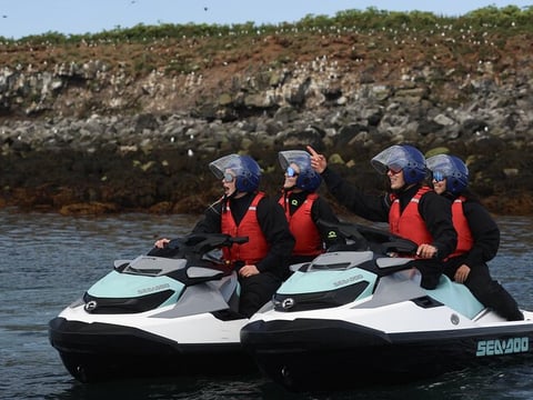 Puffin Jet ski tour in Reykjavík