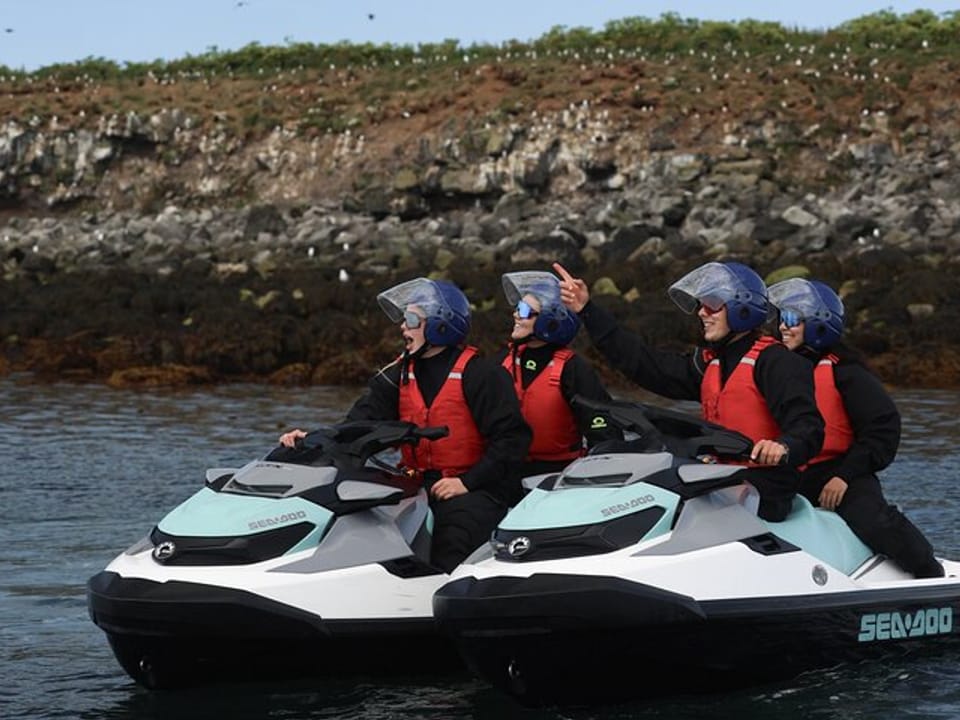 Puffin Jet ski tour in Reykjavík — Reykjavík Jet Skis
