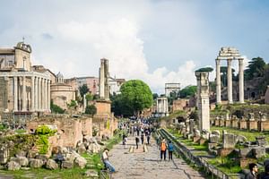 Roman Forum, Palatine Hill, Colosseum Panoramic Views Private Tour