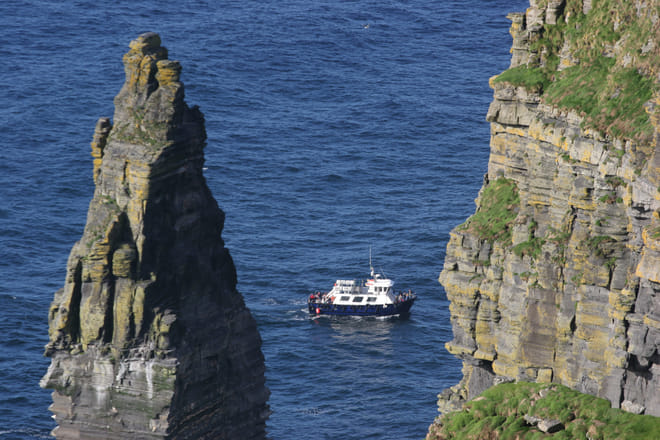 Aran Island (Inisheer), Cliffs of Moher & Cliff cruise departing from Galway City. Guided.  8