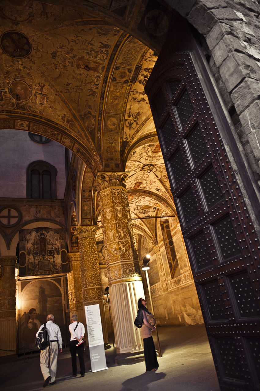 Internal courtyard of Palazzo Vecchio