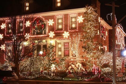 Luces de Navidad y Dyker Heights