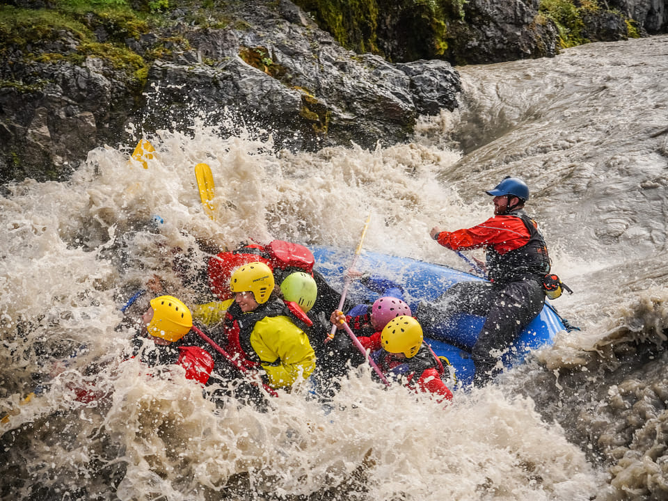 Whitewater Action - AKUREYRI DAY TRIP PACKAGE — Viking Rafting