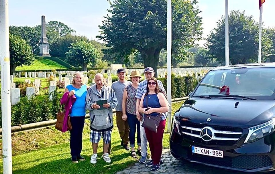 Flanders World War I Battlefields Private Tour from Brussels