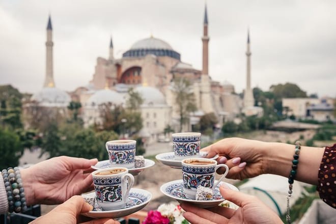 Istanbul Sand Brewed Turkish Coffee Workshop in Old Town