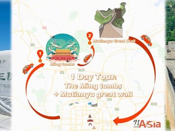 Beijing 1 Day Private Tour: The Ming tombs + Mutianyu great wall