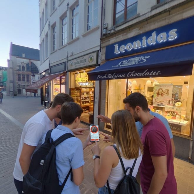 Secrets of Brussels Self-Guided Exploration Game Tour 6