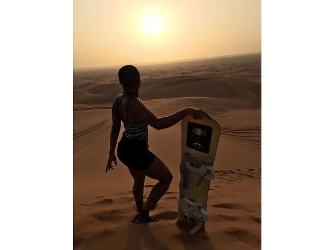 Private Morning Desert Safari And Sand-Boarding  9