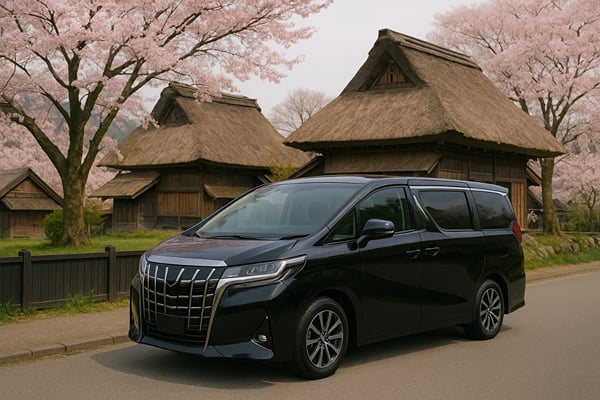 Akita Private Vehicle Service with Restaurant Reservation