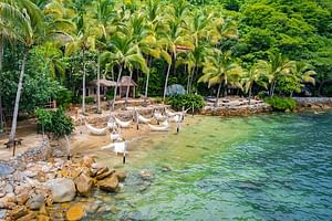Las Caletas Beach & Adventure Park with buffet lunch and open bar