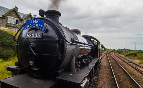 Harry Potter Train (Jacobite Steam Train) & the Scenic Highlands with an Inverness departure