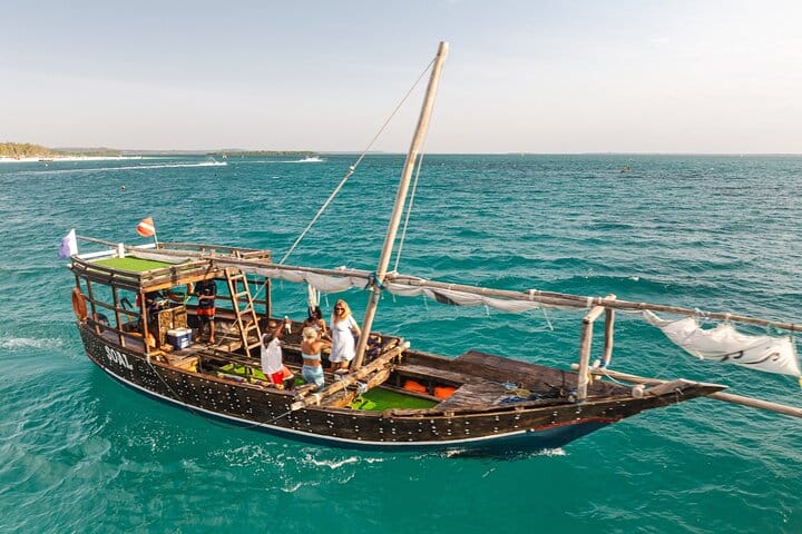 Kendwa Beach Private Sunset Dhow Cruise with Open Bar and Snacks 7