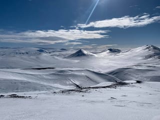 Landmannalaugar highland Snowmobiling tour, photo 13