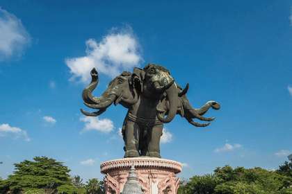 Bangkok Historical Tour (Ancient City, Wat Paknam, Erawan Museum)