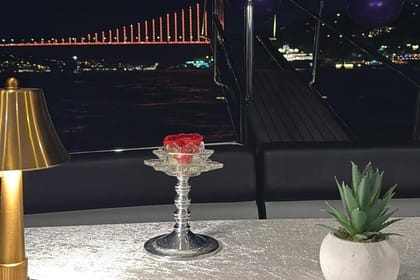 Private Yacht Birthday or Anniversary Celebration in Istanbul