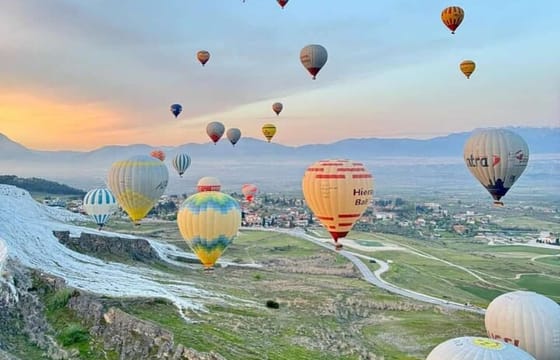 Pamukkale Private Full Day Tour from Izmir with Lunch