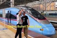 Take Bullet Train to visit Badaling Great Wall with guide ticket. 1
