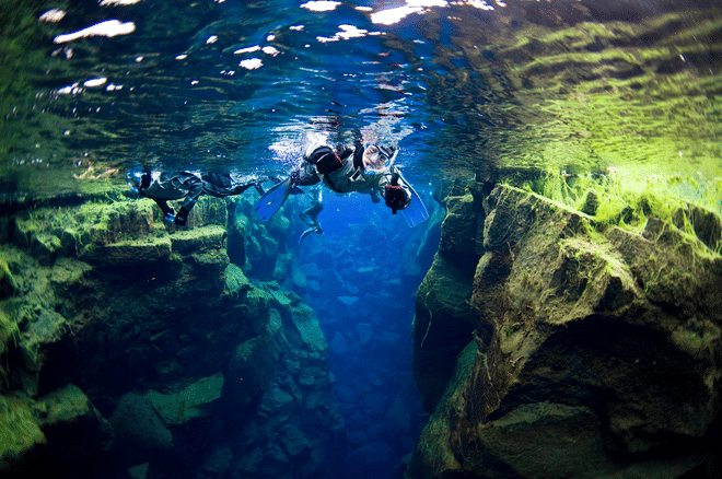 Black & Blue - Lava Tunnel + Silfra Snorkeling photo 5
