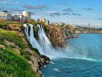 Antalya City Tour with Boat Tour and Waterfalls From Antalya