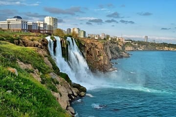 Antalya City Tour with Boat Tour and Waterfalls From Antalya