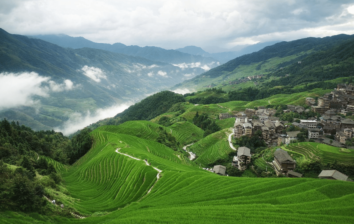 One-Day Tour of Longji Golden Pit: Round-Trip Bus + Golden Buddha Peak + Xishan Shaoyue