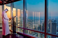 Dubai Burj Khalifa 124 & 125 Floor + Dhow Cruise Marina Dinner  3