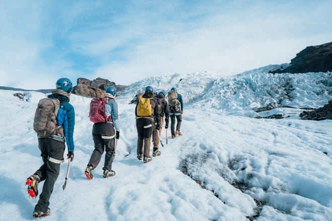 Glacier Hike & Fjallsarlon Zodiac Boat Tour