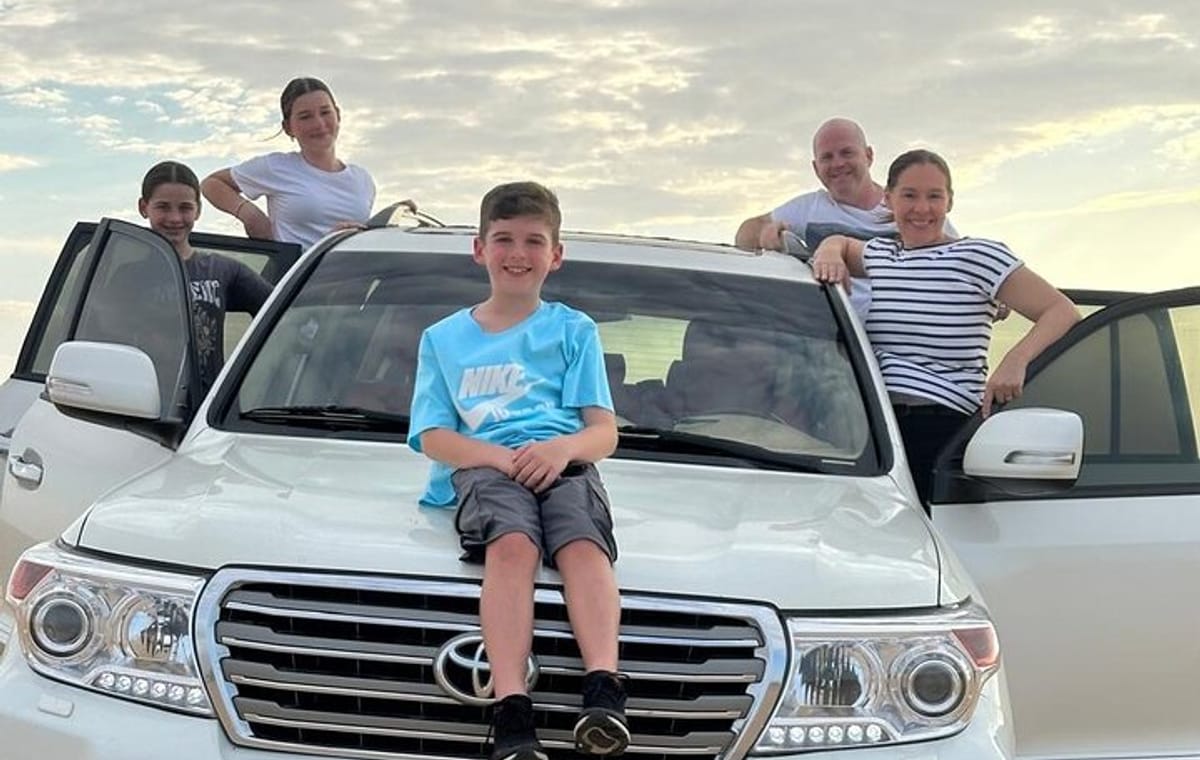 Desert Safari Dubai Live Shows Camel Ride Dinner with Quad Bikes