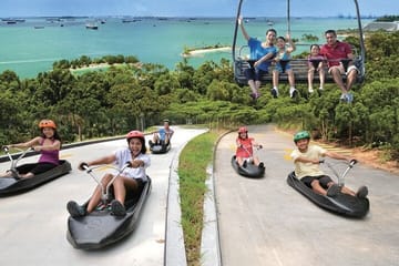 Skyline Luge Adventure at Sentosa Island, Singapore