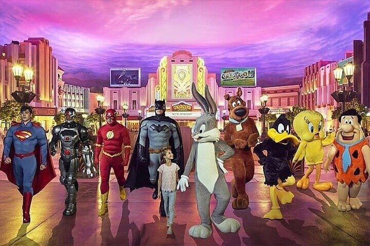 Abu Dhabi Ferrari World Warner Bro Water World Sea World Combo