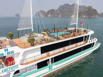 Amethyst Daily Cruise - 1 Day Luxury Halong Bay Tour from Hanoi