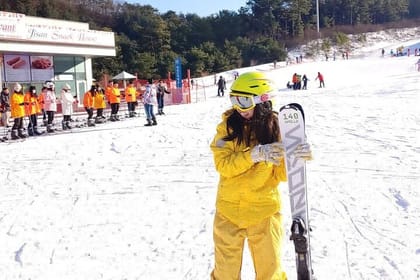 Private Ski Tour to Jisan, Vivaldy or Elysian Ski Resort