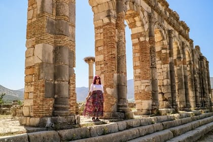 Fes to Casablanca via Volubilis and Rabat privat trasfer