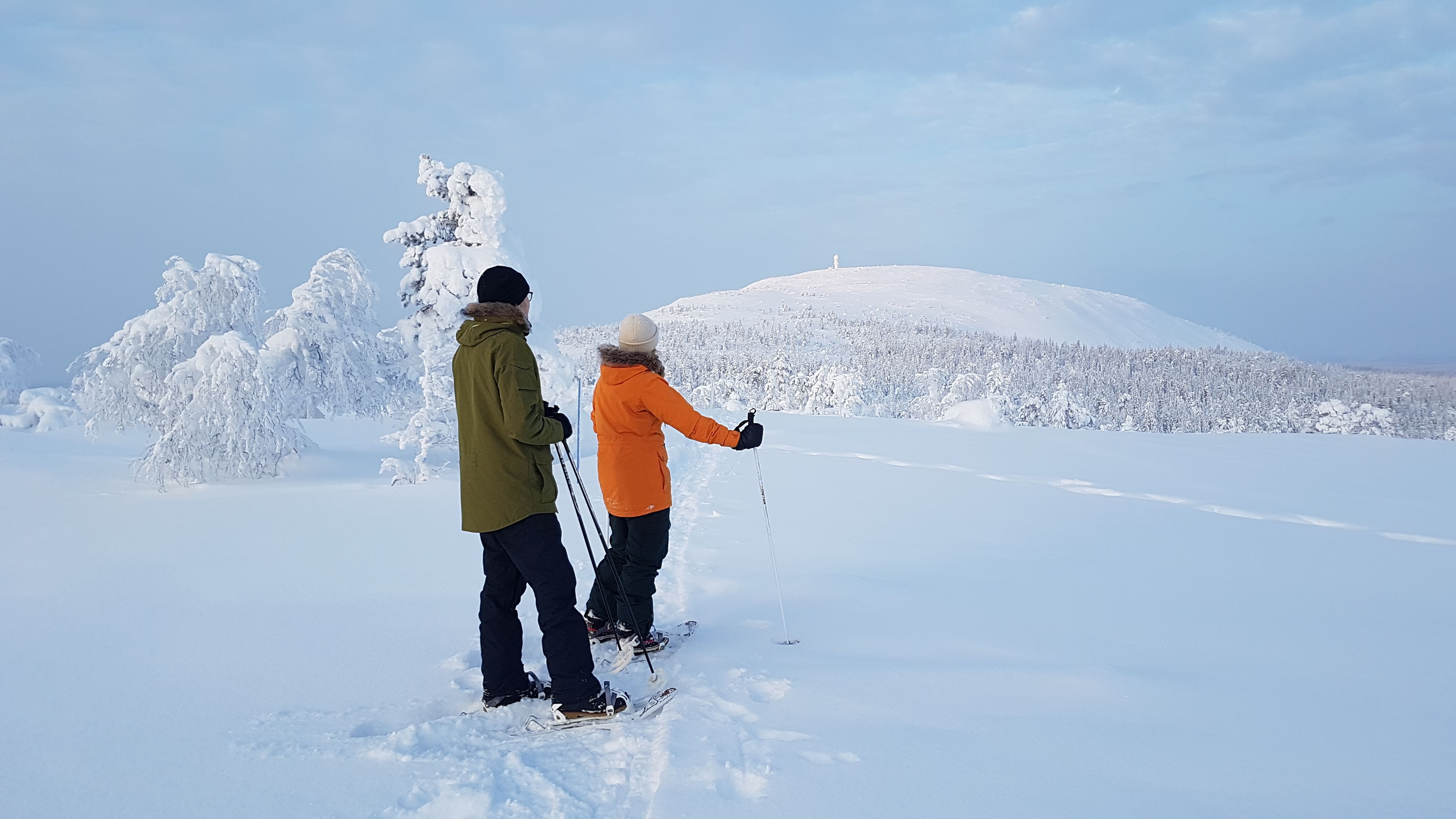 Lumikenkäretki Ametistikaivokselle - Elämys Suomi