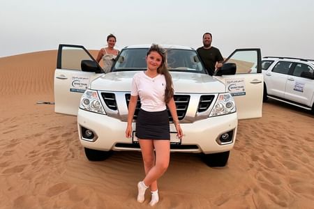 Private Desert Safari: Camel Ride, Sandboarding & BBQ Dinner in Dubai