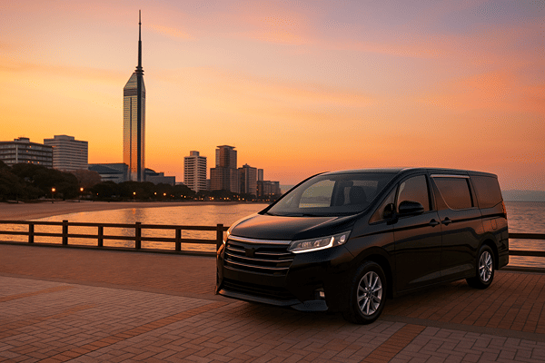 Fukuoka Private Vehicle Service with Restaurant Reservation