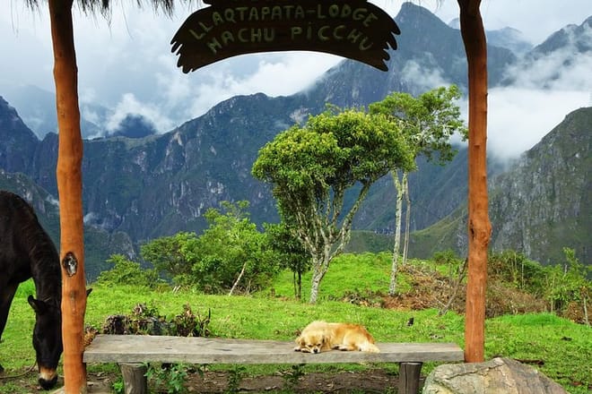 Glimpse at Llactapata lodge
