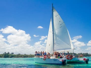 Saona Island Catamaran Tour from Bayahibe beach