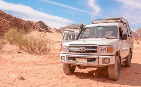 Jeep Safari Adventure and Dinner in Marsa Alam