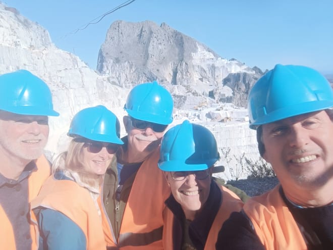 Where Gods’ Marble Takes Shape: Private Carrara Quarries Experience with Wine Tasting in Luni - Photo 2