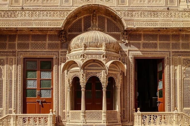 Haveli's in Jaisalmer