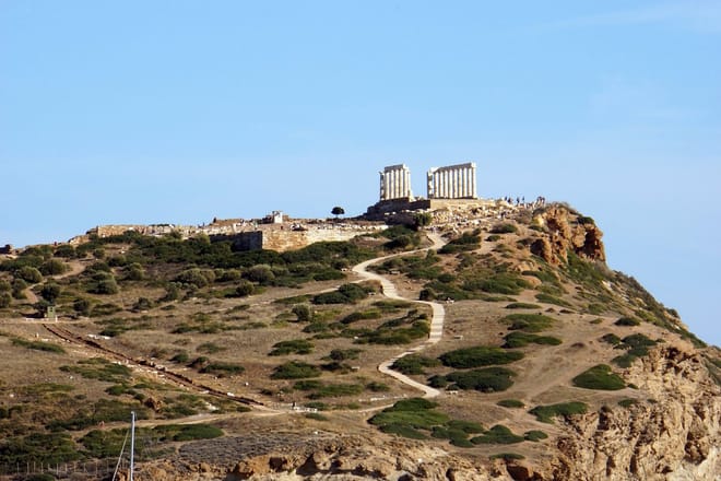  Private Sunset Tour of Cape Sounion, Temple of Poseidon & Athens Riviera  10