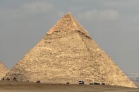 Pyramids of Giza Necropolis with Entry Ticket inside the Pyramid  8