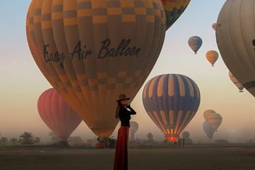 Hot Air Balloon Riding in Luxor with Hotel Pickup & Drop-off