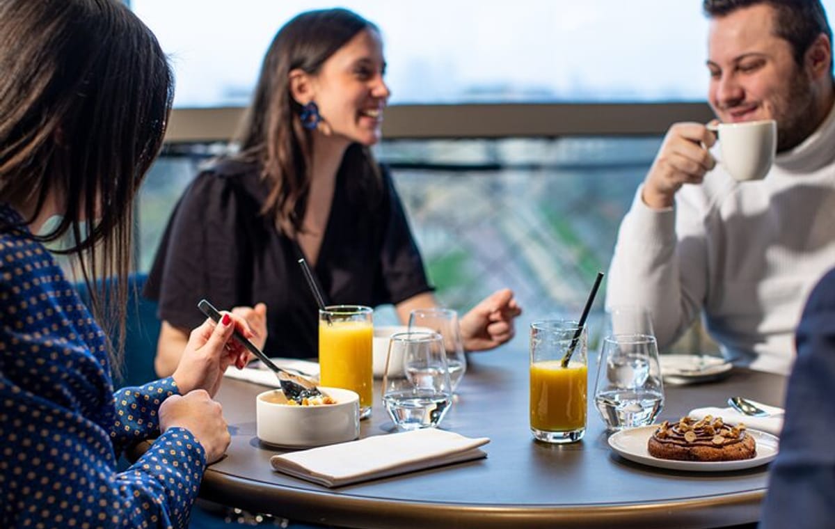 Eiffel Tower Visit, Lunch on the Tower & Paris Seine River Cruise