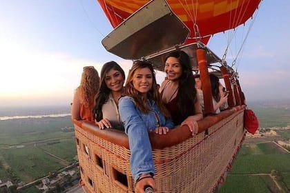 Nile River Valley Hot Air Balloon Tour Luxor